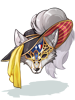 Ilustración de Costume Wolf Masquerade