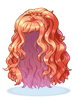 Ilustración de Costume Wave Perm (Red)