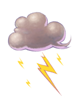 Ilustración de Thunderstorm Cloud