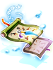 Ilustración de Kunai Scroll of Icicle