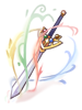 Ilustración de Elemental Sword