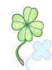 Ilustración de Four Leaf Clover