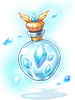 Ilustración de Icicle Acid Bottle