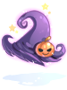 Ilustración de Witch's Pumpkin Hat