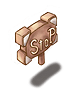 Ilustración de Stop Post