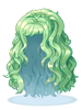 Ilustración de Costume Wave Perm (Green)