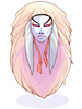 Ilustración de Kabuki Mask
