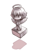 Ilustración de Statue Of Baby Angel