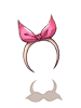Ilustración de Cute Red Ribbon