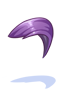 Ilustración de Costume Bouncing Hair Purple