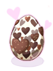Ilustración de Chocolate Egg