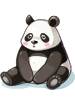 Ilustración de Costume Baby Panda