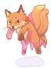 Ilustración de Drooping Nine Tail