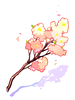 Ilustración de Colorful Flower Branches