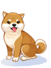 Ilustración de Costume Shiba Inu