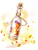 Ilustración de Flame Acid Bottle