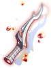 Ilustración de Illusion Moonlight Dagger