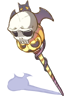 Ilustración de Lich's Bone Wand