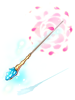 Ilustración de Crimson Rose Stick