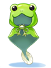 Ilustración de Costume Tree Frog Hood