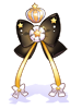 Ilustración de Costume Crowned Princess Ribbon