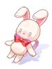Ilustración de Costume Giant White Rabbit