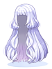 Ilustración de Costume Silky Long(Silver)