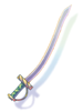 Ilustración de Curved Sword