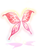 Ilustración de Costume Pink Butterfly Wing