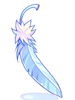 Ilustración de Blue Feather