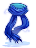 Ilustración de Costume Eremes Scarf (Blue)