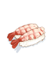 Ilustración de Sushi