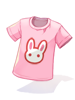 Ilustración de Rabbit Pattern Shirt