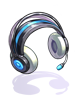 Ilustración de Costume DJ Headset