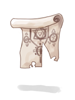 Ilustración de Torn Scroll