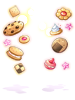 Ilustración de Costume Sweets Party