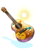 Ilustración de Hippie Guitar