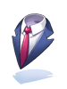 Ilustración de Costume Suit Lapel