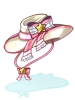 Ilustración de Costume Lolita Ten Gallon Hat