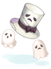 Ilustración de Costume Whisper Tall Hat