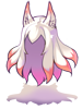 Ilustración de Costume Nine Tail Fox Wig