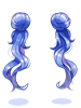 Ilustración de Costume Signon Princess Wave (Blue)