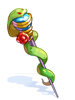 Ilustración de Evil Curse Booster Staff