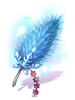 Ilustración de Glacier Foxtail Staff