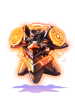 Ilustración de Varmundt Fire Rune Armor