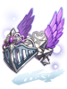 Ilustración de Helm of Faith II (Guillotine Cross)