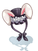 Ilustración de Costume Bunny Ribbon Hat