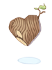 Ilustración de Wooden Heart
