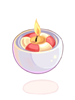 Ilustración de Striped Candle