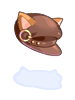 Ilustración de Cat Ear Beret